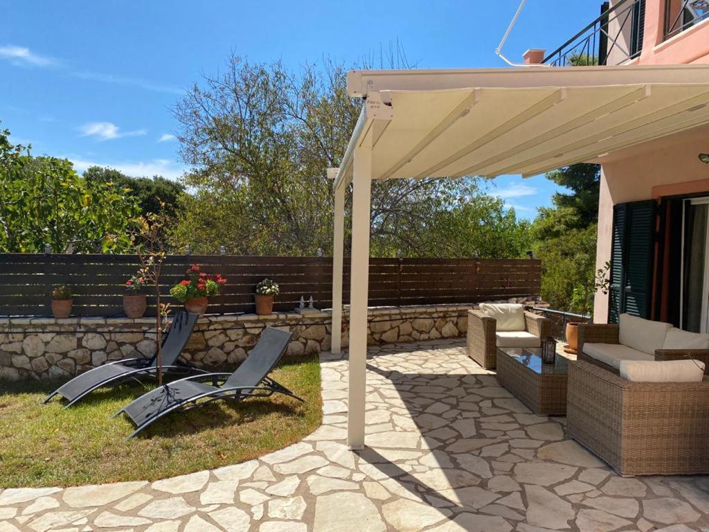 350M Above Sea Villa Vasiliki  Bagian luar foto