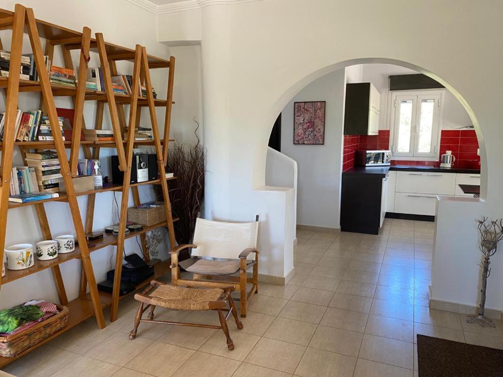 350M Above Sea Villa Vasiliki  Bagian luar foto