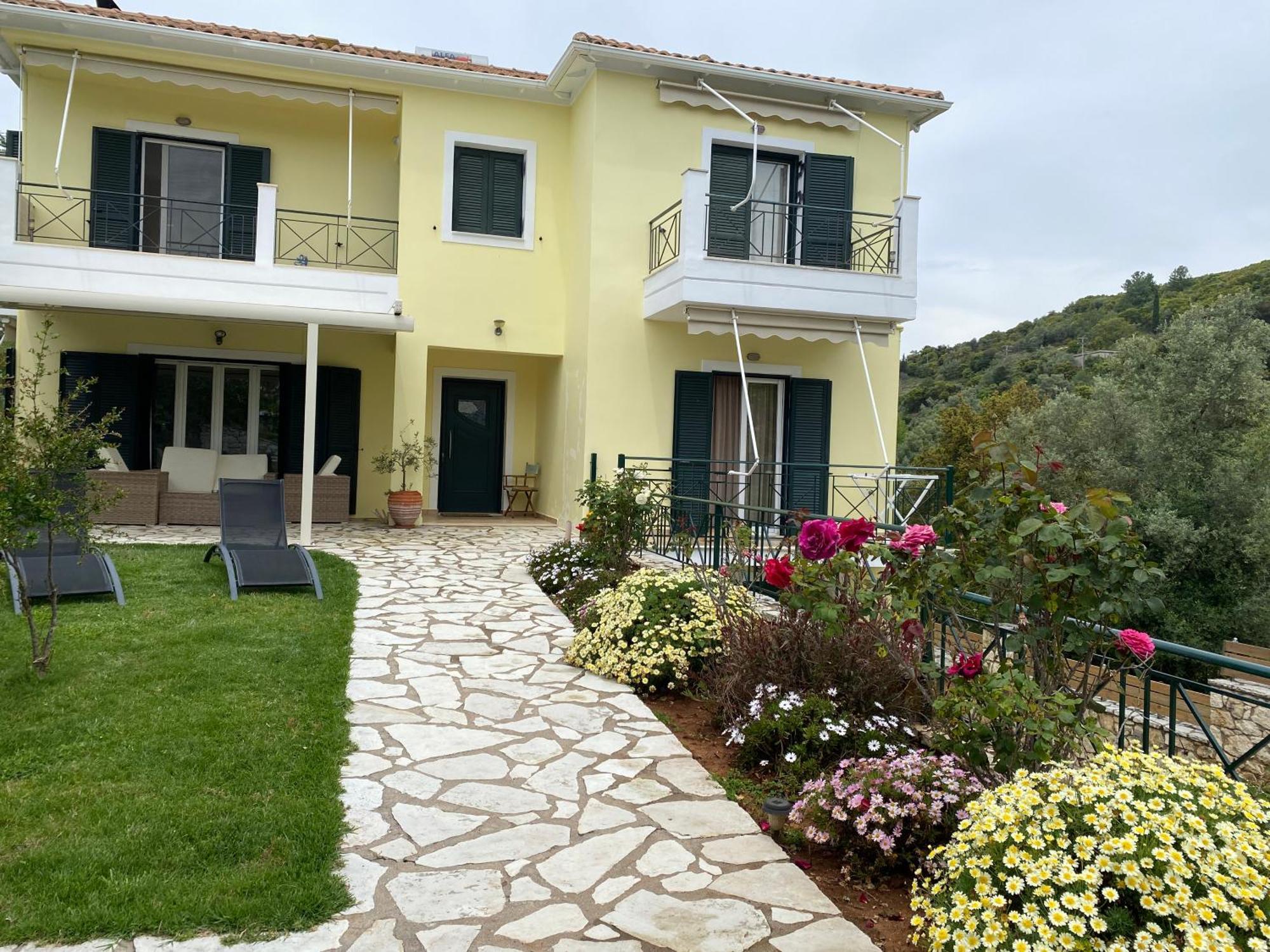 350M Above Sea Villa Vasiliki  Bagian luar foto