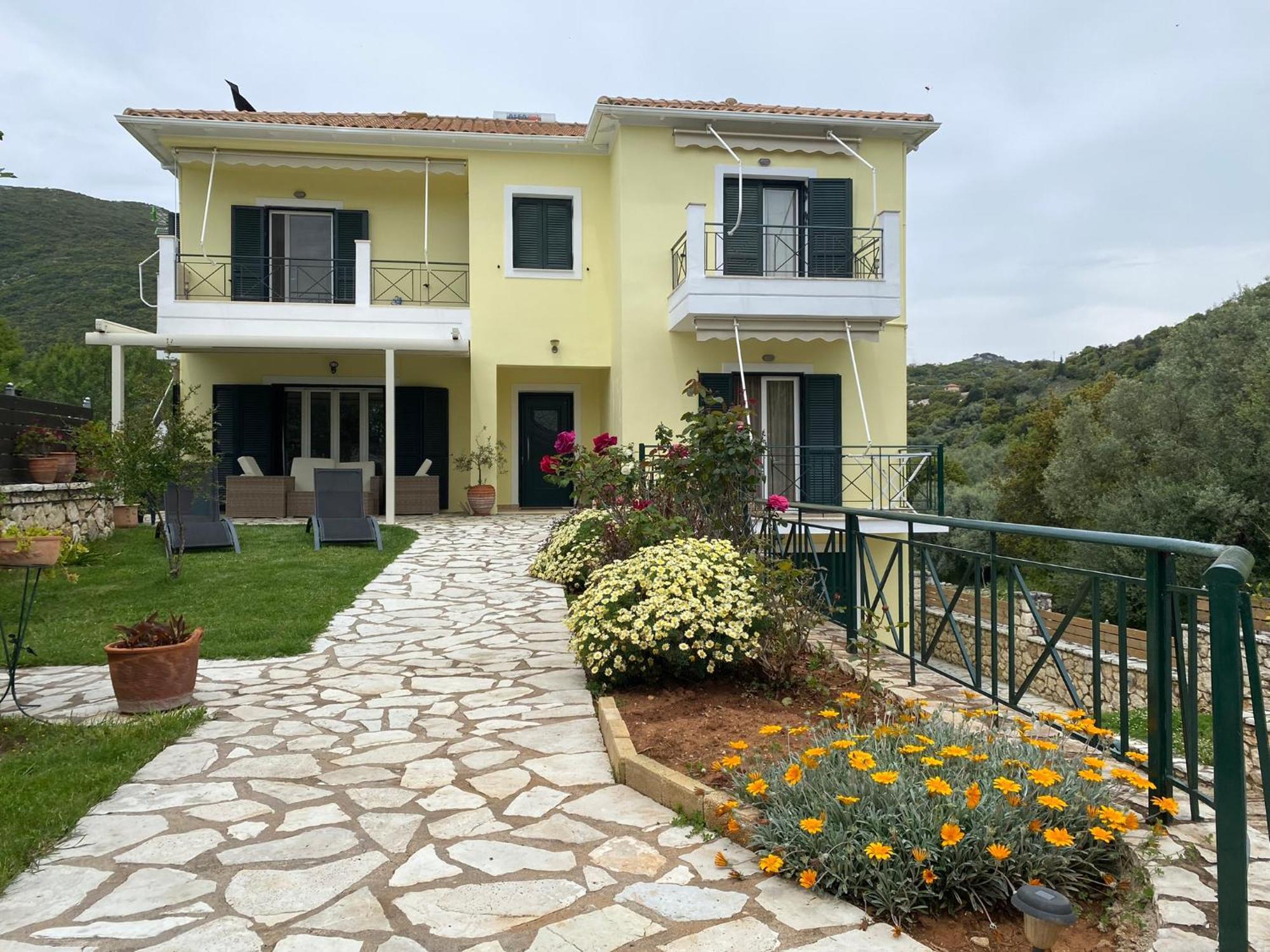 350M Above Sea Villa Vasiliki  Bagian luar foto
